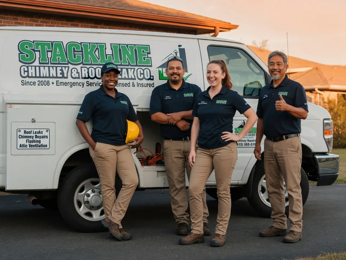 Chimney flashing repair company in Baird, TX